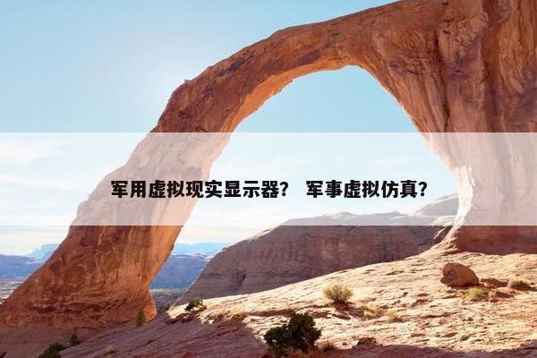 军用虚拟现实显示器？ 军事虚拟仿真？