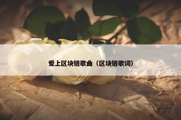 爱上区块链歌曲（区块链歌词）