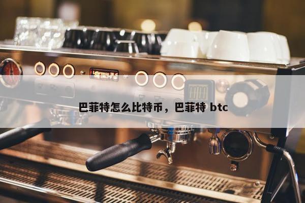 巴菲特怎么比特币，巴菲特 btc