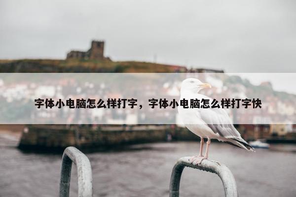 字体小电脑怎么样打字，字体小电脑怎么样打字快