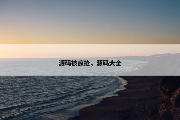 源码被疯抢，源码大全