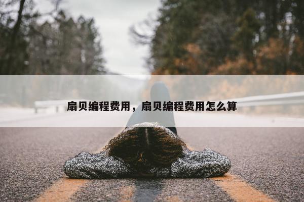 扇贝编程费用，扇贝编程费用怎么算