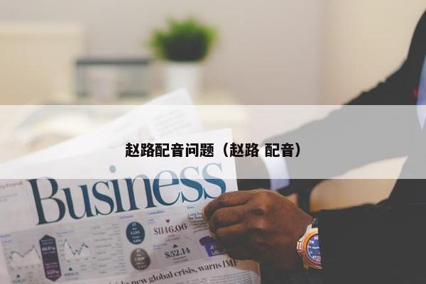 赵路配音问题（赵路 配音）