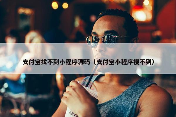 支付宝找不到小程序源码（支付宝小程序搜不到）