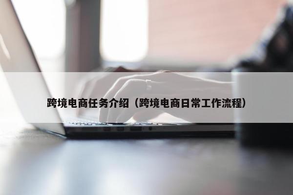 跨境电商任务介绍（跨境电商日常工作流程）
