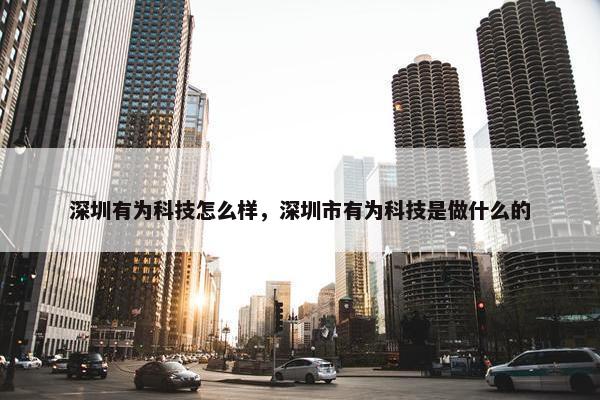 深圳有为科技怎么样，深圳市有为科技是做什么的