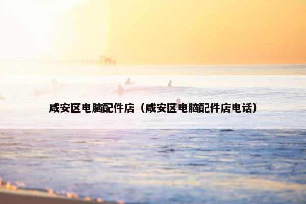 咸安区电脑配件店（咸安区电脑配件店电话）