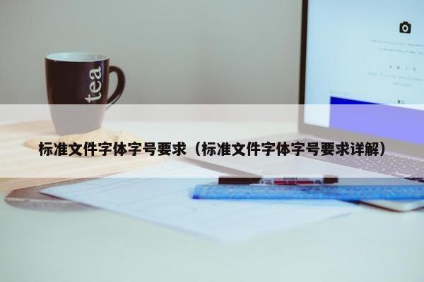 标准文件字体字号要求（标准文件字体字号要求详解）