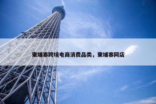 柬埔寨跨境电商消费品类，柬埔寨网店