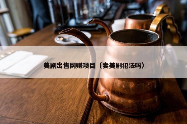 美剧出售网赚项目（卖美剧犯法吗）