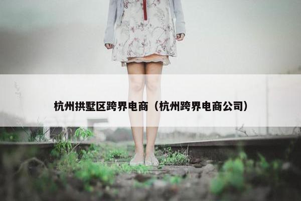 杭州拱墅区跨界电商（杭州跨界电商公司）