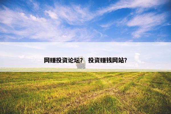 网赚投资论坛？ 投资赚钱网站？