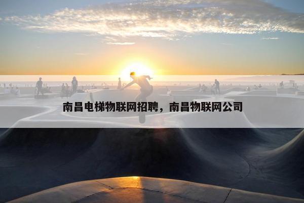 南昌电梯物联网招聘，南昌物联网公司