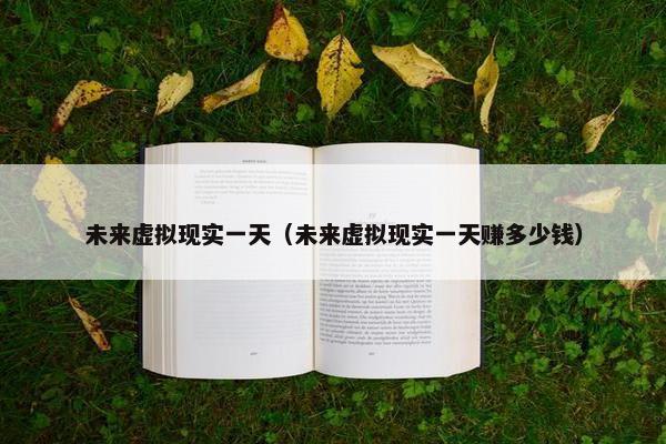 未来虚拟现实一天（未来虚拟现实一天赚多少钱）