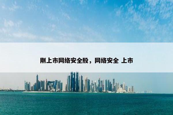 刚上市网络安全股，网络安全 上市
