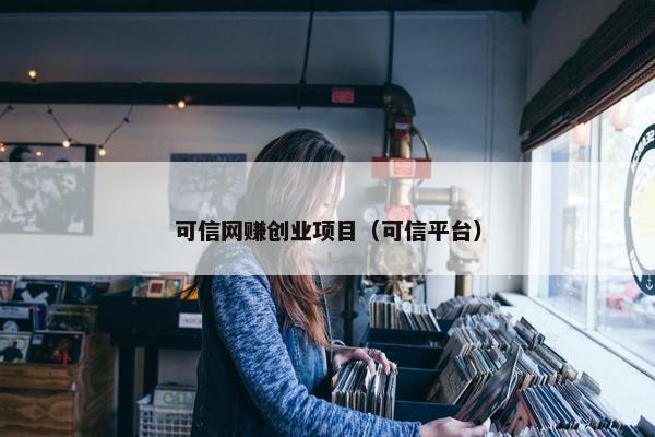 可信网赚创业项目（可信平台）