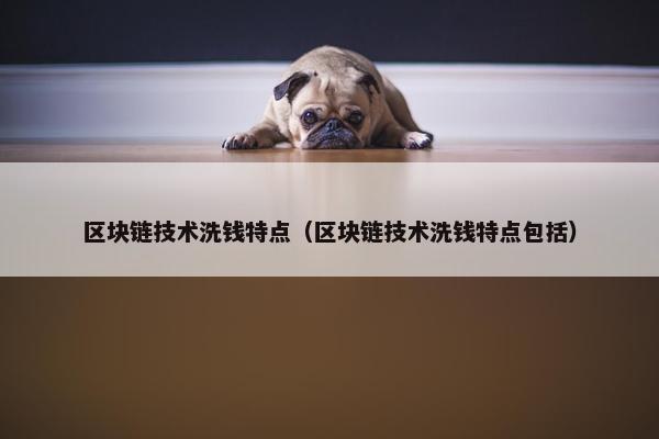 区块链技术洗钱特点（区块链技术洗钱特点包括）