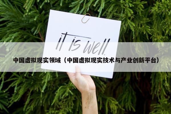 中国虚拟现实领域（中国虚拟现实技术与产业创新平台）