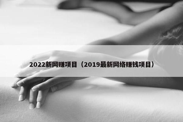 2022新网赚项目（2019最新网络赚钱项目）