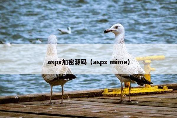 aspx加密源码（aspx mime）